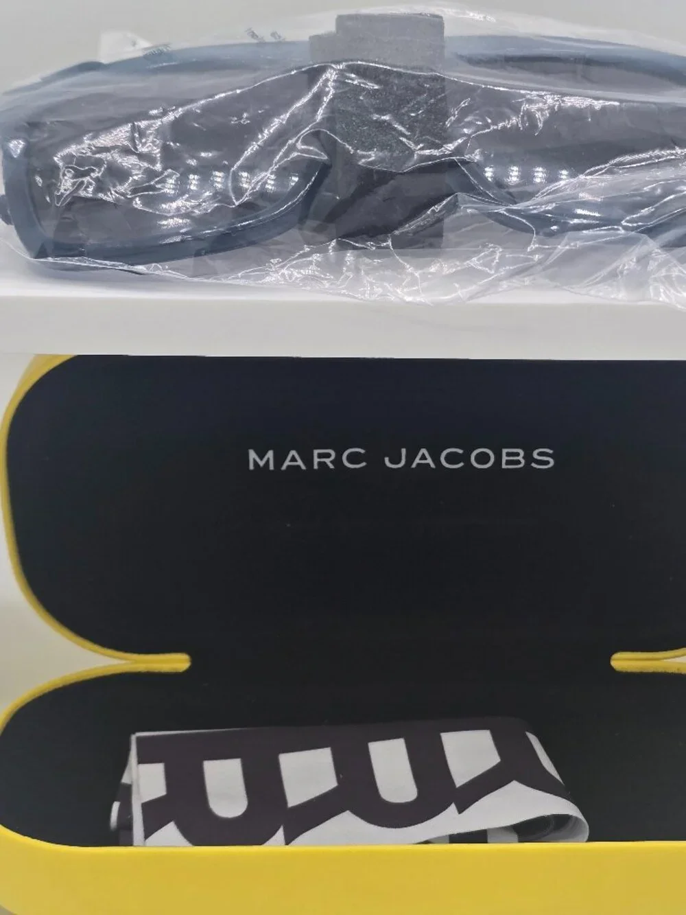 Marc Jacobs Men's Sunglasses Full Rim Blue Rectangular Frame MARC 639/S 0PJP 9O